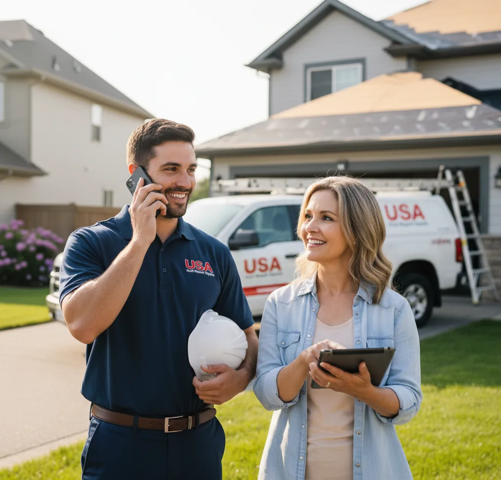 USA Roof Repair Experts customer support in Pembroke Township